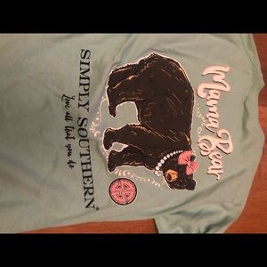 Simply Southern Mama Bear short, Small, worn once